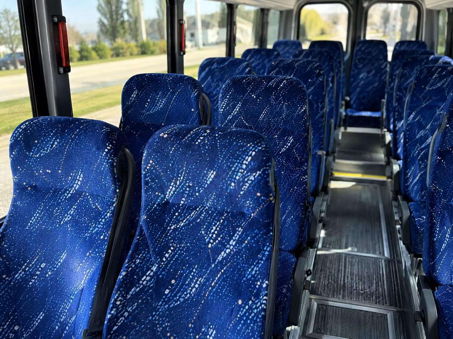 18 passenger minibus inside