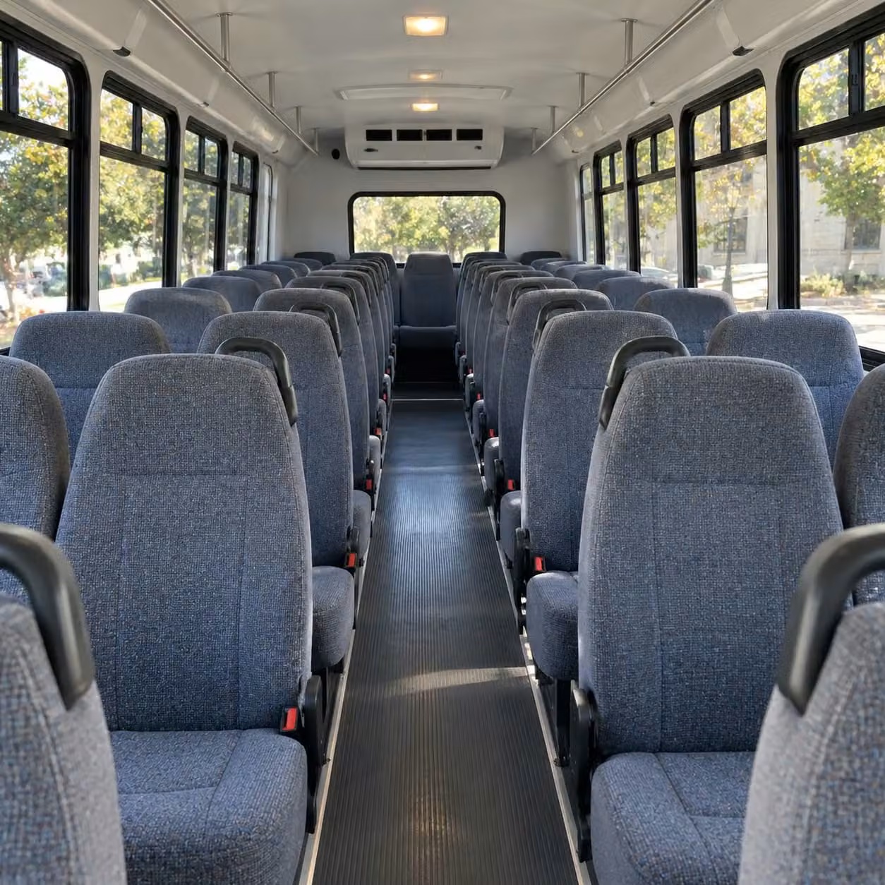 35 passenger minibus interior