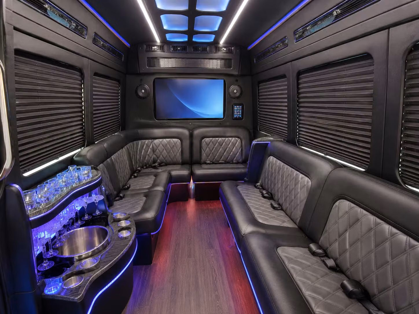 sprinter limousine inside